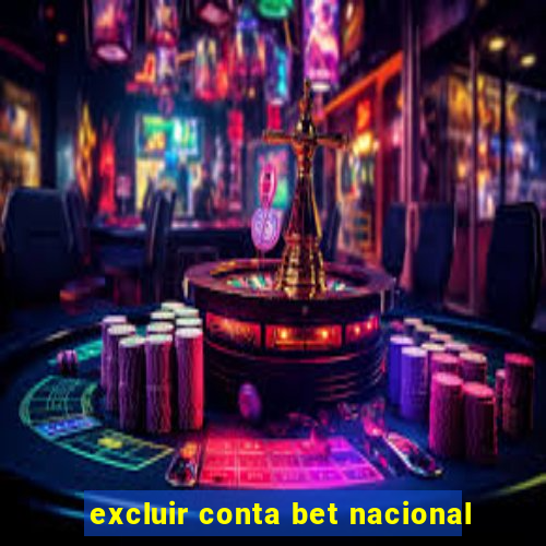 excluir conta bet nacional